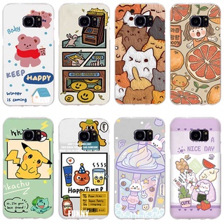 Samsung Galaxy s4 s5 s7 s7 edge เคส TPU นิ่ม ซิลิโคน ป้องกัน เคสโทรศัพท์