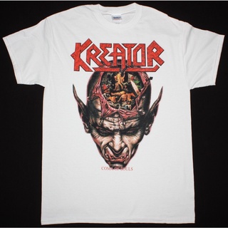 ผ้าฝ้ายแท้เสื้อยืด ลาย Kreator Coma Of Souls German Thrash Destruction Sodom อเนกประสงค์ DIY 2022S-4XL