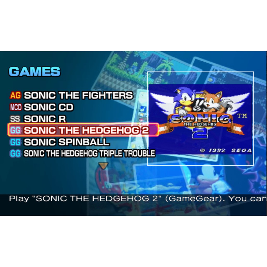 Sonic Gems Collection [USA] [PS2DVD]