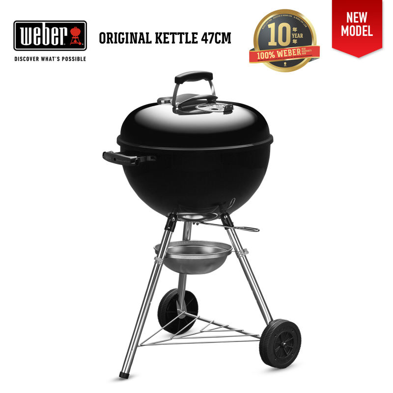 WEBER BBQ Original Kettle Charcoal Grill 47cm เตาถ่านปิ้งย่างเวเบอร์