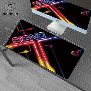 Sovawin 80x30cm XL SIGNO แผ่นรองเมาส์อะนิเมะพีซีแผ่นรองเมาส์สำหรับเล่นเกมคอมพิวเตอร์