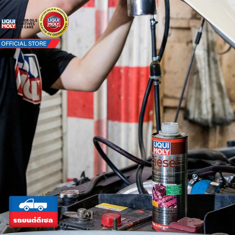 Liqui Moly น้ำยาล้างหัวฉีด วาล์ว และห้องเผาไหม้ ช่วยลดเขม่าและควันดำ DIESEL PURGE เข้มข้นเหมาะกับรถไม่เคยล้าง thumbnail 4