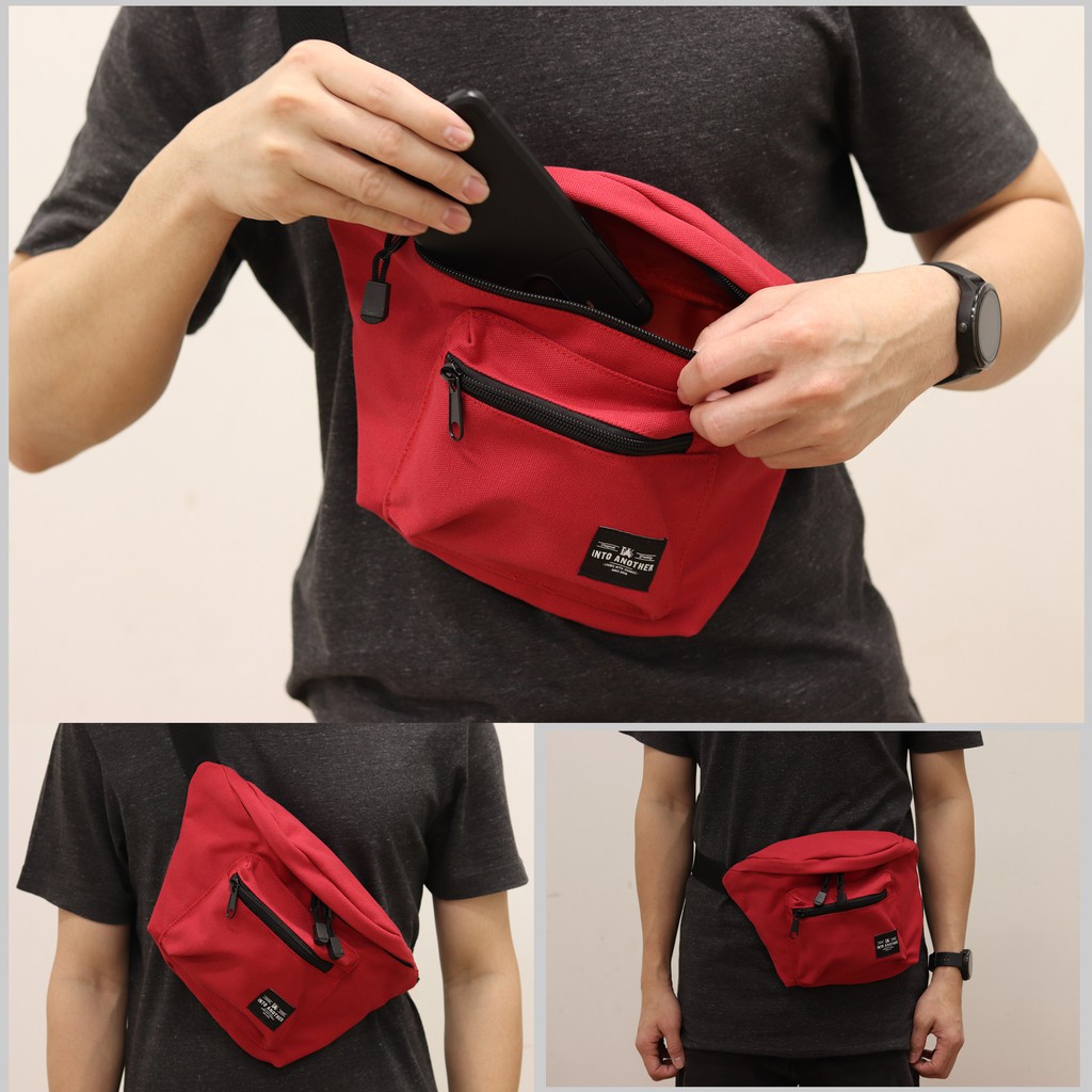 กระเป๋าคาดเอว / คาดอก IA Canvas Waist Bag