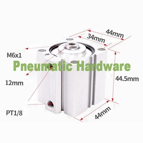 กระบอกลมบางขนาดกะทัดรัดนิวเมติก SDA 32x20 SD 32 x 20 SDA32*20 KK95