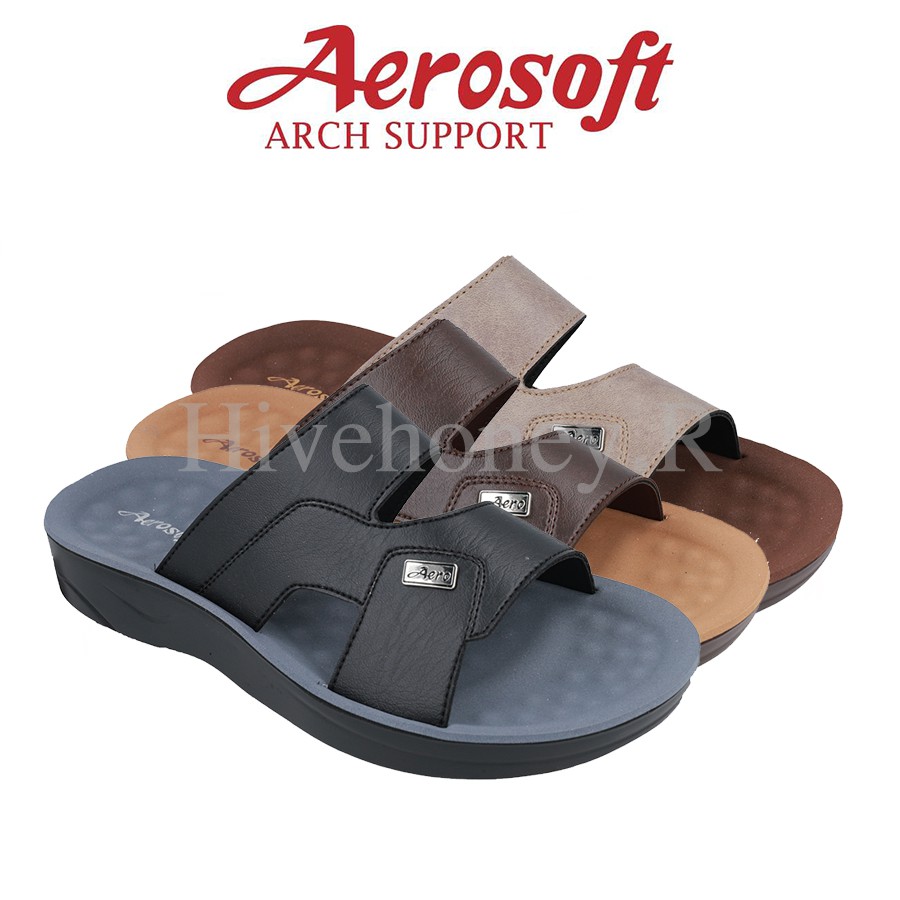 ☁️SM2024☁️ รองเท้าแตะเพื่อสุขภาพ aerosoft arch support(แอโร่ซอฟ)