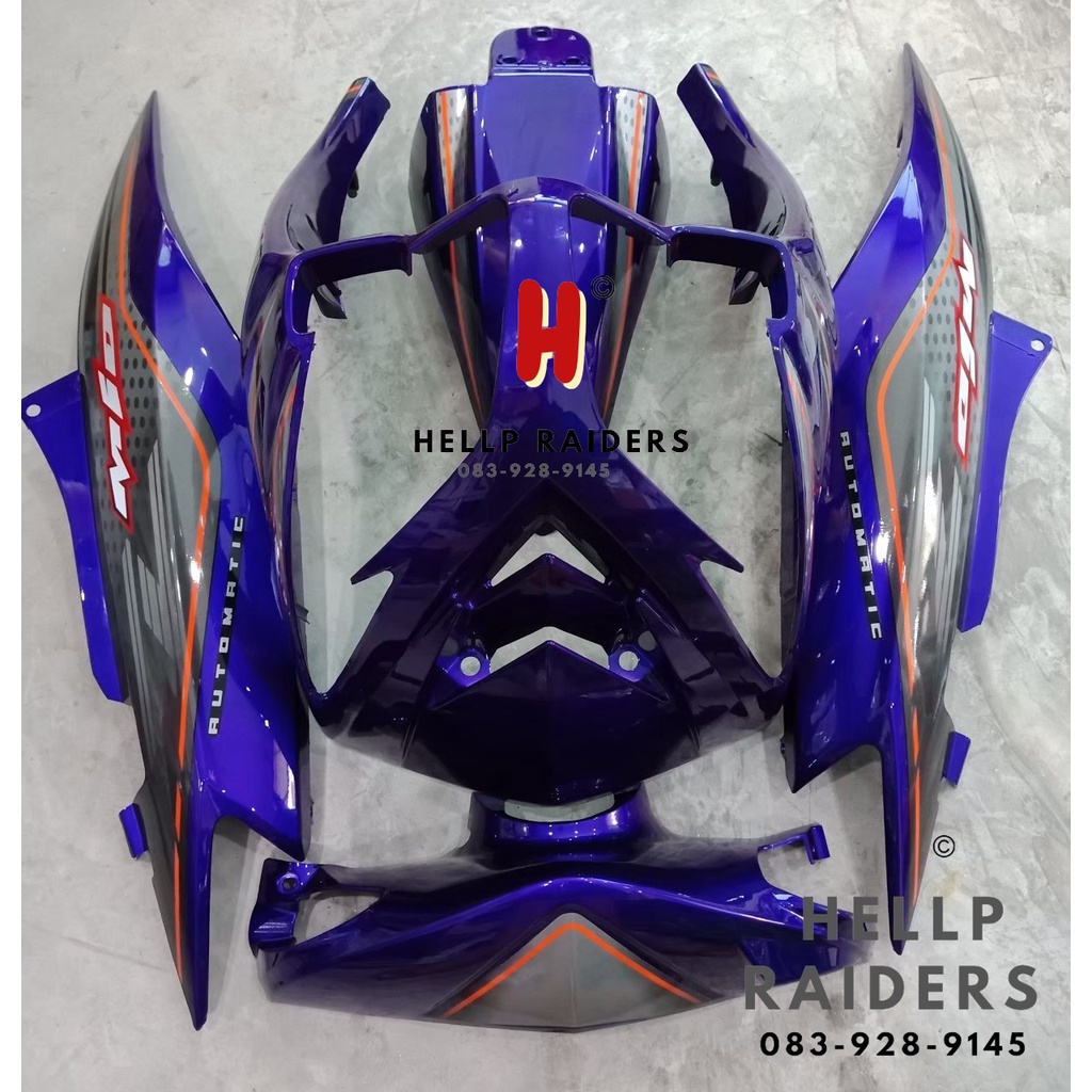 เฟรม ชุดสี Yamaha Mio รุ่น 2 ตา (มีโอ 2 ตา)MX115 จำนวน 5 ชิ้น ครบคัน abs แท้!! พร้อมส่ง