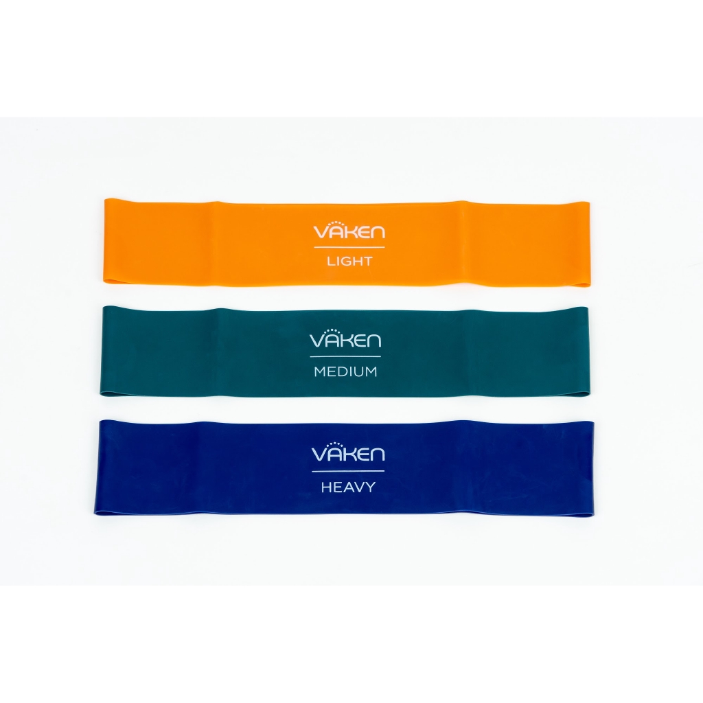 Vaken ยางยืดสำหรับออกกำลังกาย Vaken รุ่น Mini Resistance Bands (25.5 x 5 cm.)