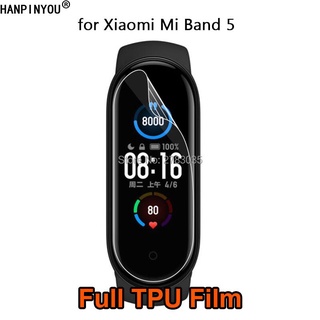 1/3/5/10 ชิ้น สําหรับ Xiaomi Mi Smart Band 6 5 / NFC Smart Sport Watch Ultra Thin Clear Full Cover Slim Soft TPU ซ่อมได้ ฟิล์มไฮโดรเจล ป้องกันรอยขีดข่วน ป้องกันหน้าจอ - ไม่ใช่กระจกนิรภัย