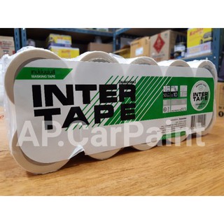 กระดาษกาว INTER TAPE 3/4"×10 หลา (แพ็ค 50 ม้วน)