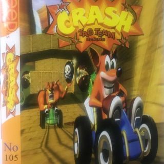 แผ่นเกมส์ PS2 Crash Tag Team Racing