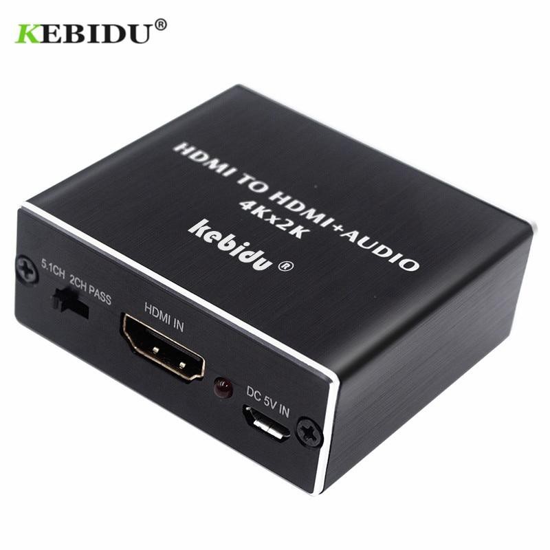 Best saller New arrival 4K x 2K HDMI Audio extractor Converter HDMI to HDMI + Optical TOSLINK SPDIF + 3.5mm Stereo Audio Extractor hdmi adapter dvi usb สายแปลง cable 4k type c อุปกรณ์แปลง