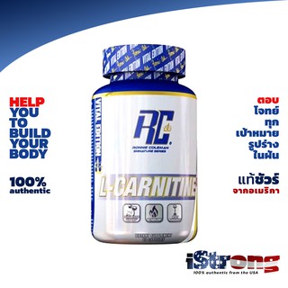 ลีนขั้นเทพ Ronnie Coleman : L-Carnitine 60 capsules : Lean Muscle, Metabolism &amp; Weight Management Support