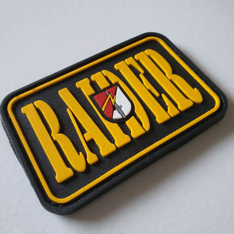 TNI AD RAIDER LOGO RUBBER PATCH/ARMY RUBBER EMBLEM PATCH