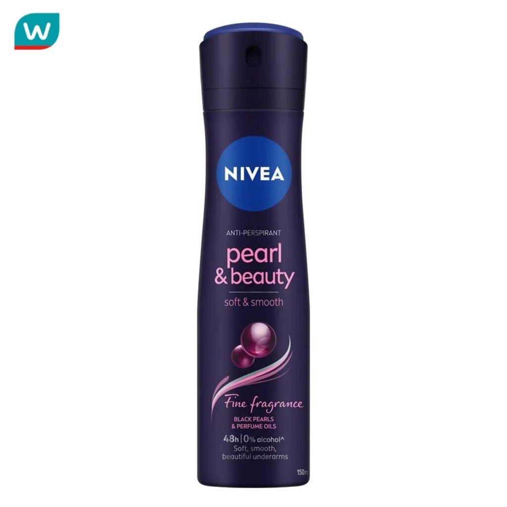 Nivea นีเวีย สเปรย์ เพิร์ล แอนด์ บิวตี้ แบล็ค เพิร์ล 150 มล.