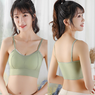 Push Up Bra เสื้อกั๊กผ้าไหมด้านหลังสวยงามระบายอากาศไม่มีแหวนสําหรับผู้หญิง