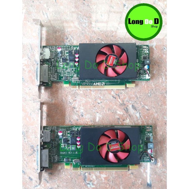 การ์ดจอ AMD R5 240 1GB DDR3 มี Port DVI &amp; Display Port  มือสอง,สภาพสวยๆ ถอดจากเครื่องคอมฯ DELL สินค้ามีพร้อมจัดส่งทันที