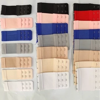 ตะขอเสื้อชั้นใน ช่วยขยายรอบอกยกทรง(ราคาต่อ1 ชิ้น)มีสินค้า(ส่งไว) 2แถว3แถว4แถว ขยายได้ 1 นิ้ว-6 นิ้ว