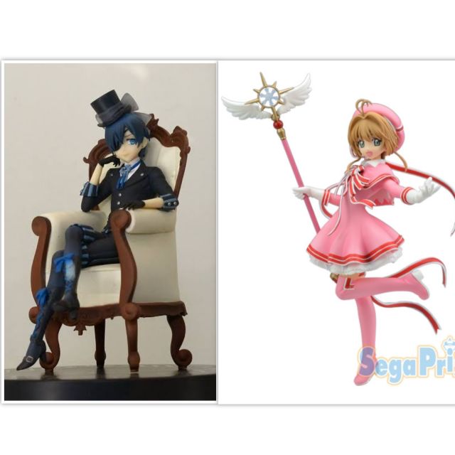 [ของแท้/JP] Figure Set - Ciel Black Butler & Cardcaptor Sakura Premium figure