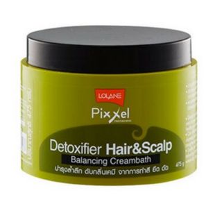 โลแลน พิกเซล ดีท็อกซ์ซิฟายเออร์ แฮร์ แอนด์ สกาล์ป ครีม บาธ  475g. ถูก 💯%
