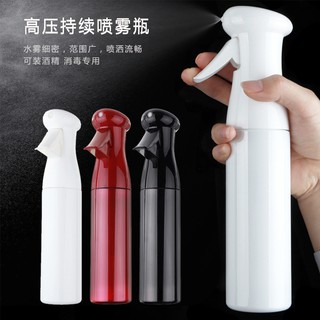 300ml ขวดพ่นสเปย์ ขวดฉีดพ่นละอองสเปย์ฟอกซี่ Spray Bottle Continuous Automatic Hair Beauty Hairdressing Watering Fine Mis