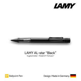 Lamy AL-star "Black" Ballpoint Pen - ปากกาลูกลื่นลามี่อัลสตาร์ รุ่นสีดำ