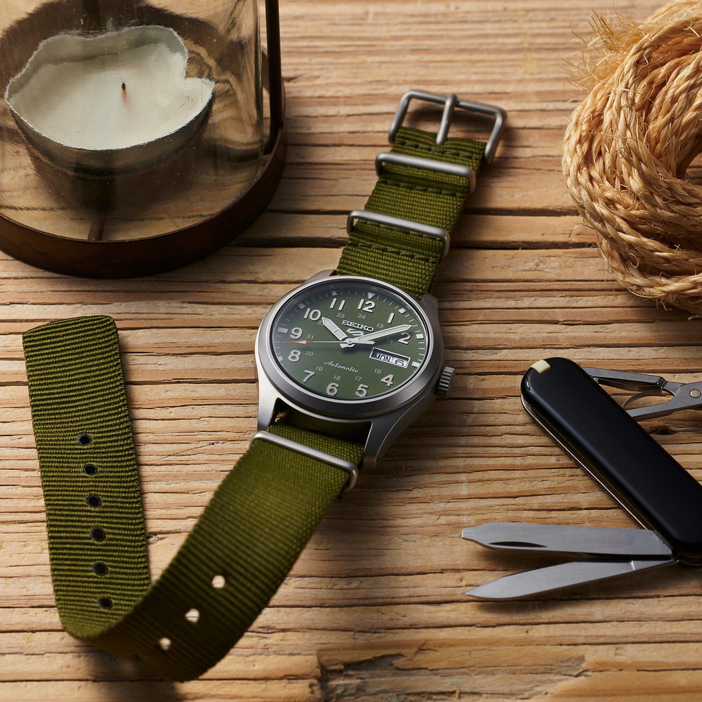 นาฬิกาข้อมือผู้ชาย SEIKO 5 Automatic men watch รุ่น SRPG33K1 SRPG33K SRPG33