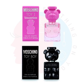 [พร้อมส่ง] Moschino Toy Boy Eau de Parfum / Moschino Toy2 Bubble Gum Eau de Toilette 5 ml