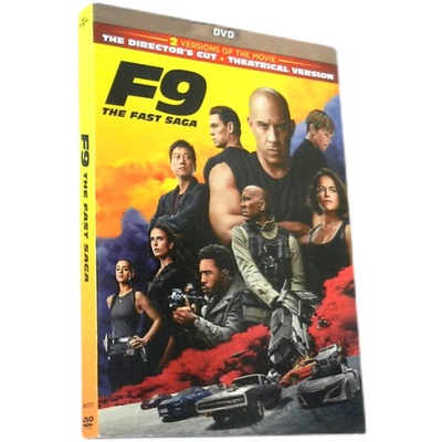 แผ่น Dvd ภาพยนตร์อเมริกัน Fast and Furious 9 F9 The Fast Saga 1 ภาษาอังกฤษ