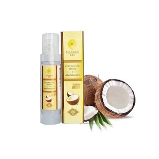 [แท้ 100% ส่งไว!]Pinnara Coconut oil Serum พิณนารา เซรั่มน้ำมันมะพร้าว 85ml บำรุงผิวสวย บำรุงผมนุ่มเงา