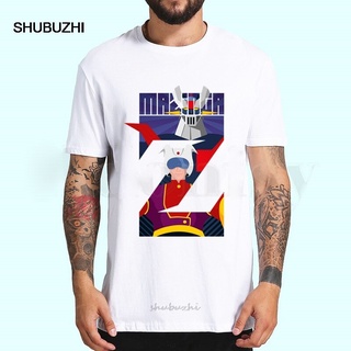 คอลูกเรือเสื้อยืดแขนสั้นลําลอง พิมพ์ลายหุ่นยนต์มังงะ Mazinger Z เหมาะกับฤดูใบไม้ผลิ และฤดูร้อน สําหรับผู้ชายS-5XL