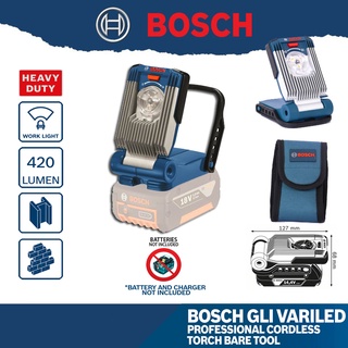 Bosch รุ่น GLI VariLED ไฟฉายไร้สาย LED 18 โวลต์ Deci LED (เครื่องเปล่า) (0601443400)