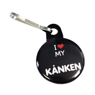 I Love My Kanken Zipper Pull