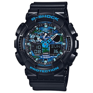 นาฬิกา Casio G-Shock Limited model Cool Blue CB series รุ่น GA-100CB-1A ของแท้ รับประกัน 1 ปี