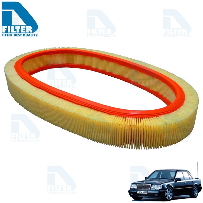 กรองอากาศ Benz เบนซ์ W124 200E,230E,W201 190E By D Filter (ไส้กรองอากาศ) RA156