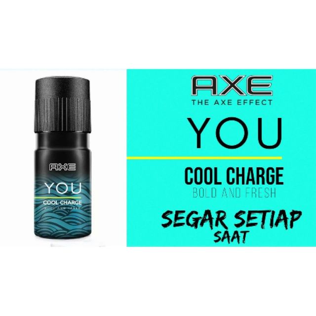 AXE YOU  Cool charge Deodorant Body Spray 50 ml.    EXP: 011121