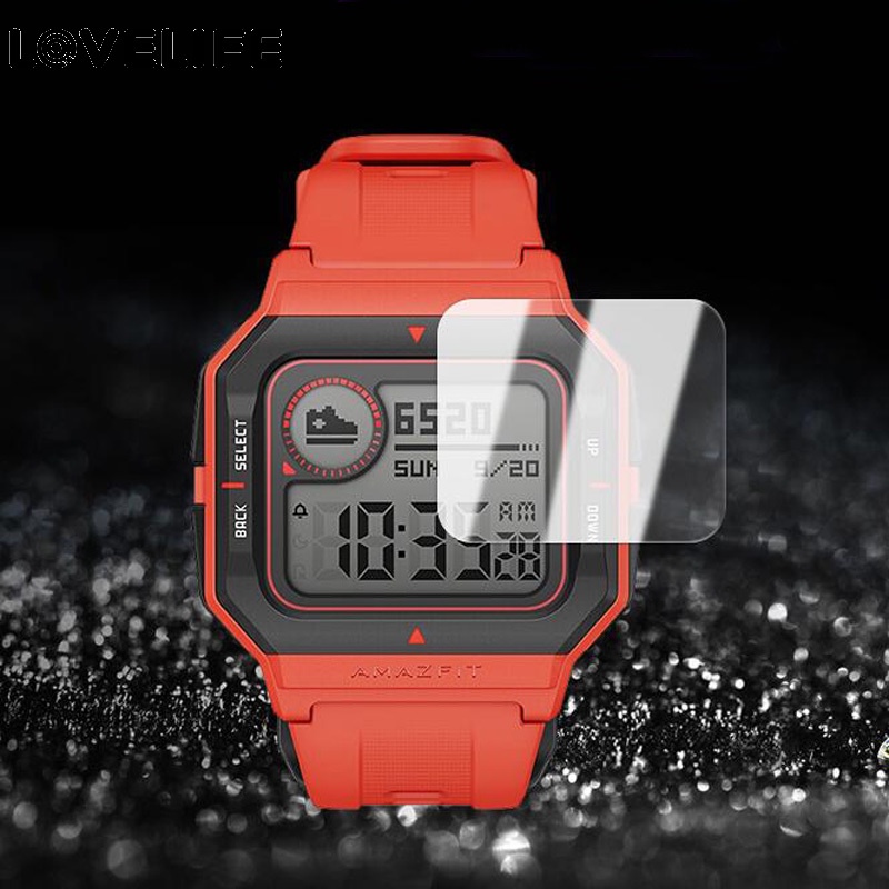 [จัดส่งฟรี] สมาร์ทวอทช์ กระจกนิรภัยใส ป้องกัน ฟิล์ม สําหรับ Amazfit Neo Sport Smart Watch หน้าจอ LCD ป้องกันเต็มจอ อุปกรณ์เสริมมือถือ