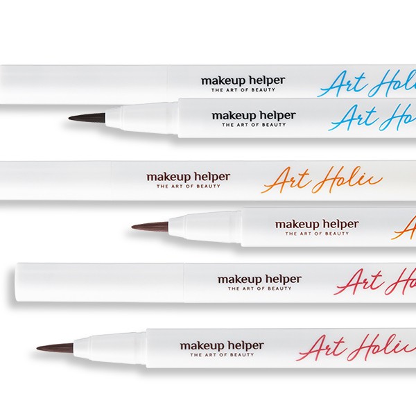 MAKEUP HELPER Art Holic Waterproof Pen Liner อายไลเนอร์หัวพู่กัน เนื้อฟิล์ม ติดทนนาน