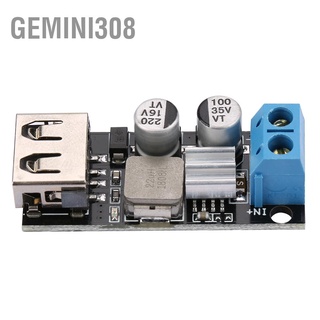 Gemini308 โมดูลพาวเวอร์ซัพพลาย Dc-Dc แรงดันไฟฟ้า 12V 24V 6V-32V เป็น 5V Qc3.0 ชาร์จเร็ว Usb