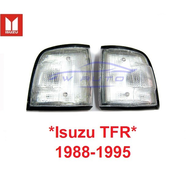 ไฟมุม Isuzu Holden Rodeo 1988 - 1996 ไฟเลี้ยว อีซูซุ มังกรทอง TFR ไฟสัญญาณ ไฟมุมหน้ารถ เสื้อไฟเลี้ยว ISUZU TF ขอบดำ