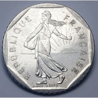 ฝรั่งเศส (France), ปี 1977-2001, 2 Franc