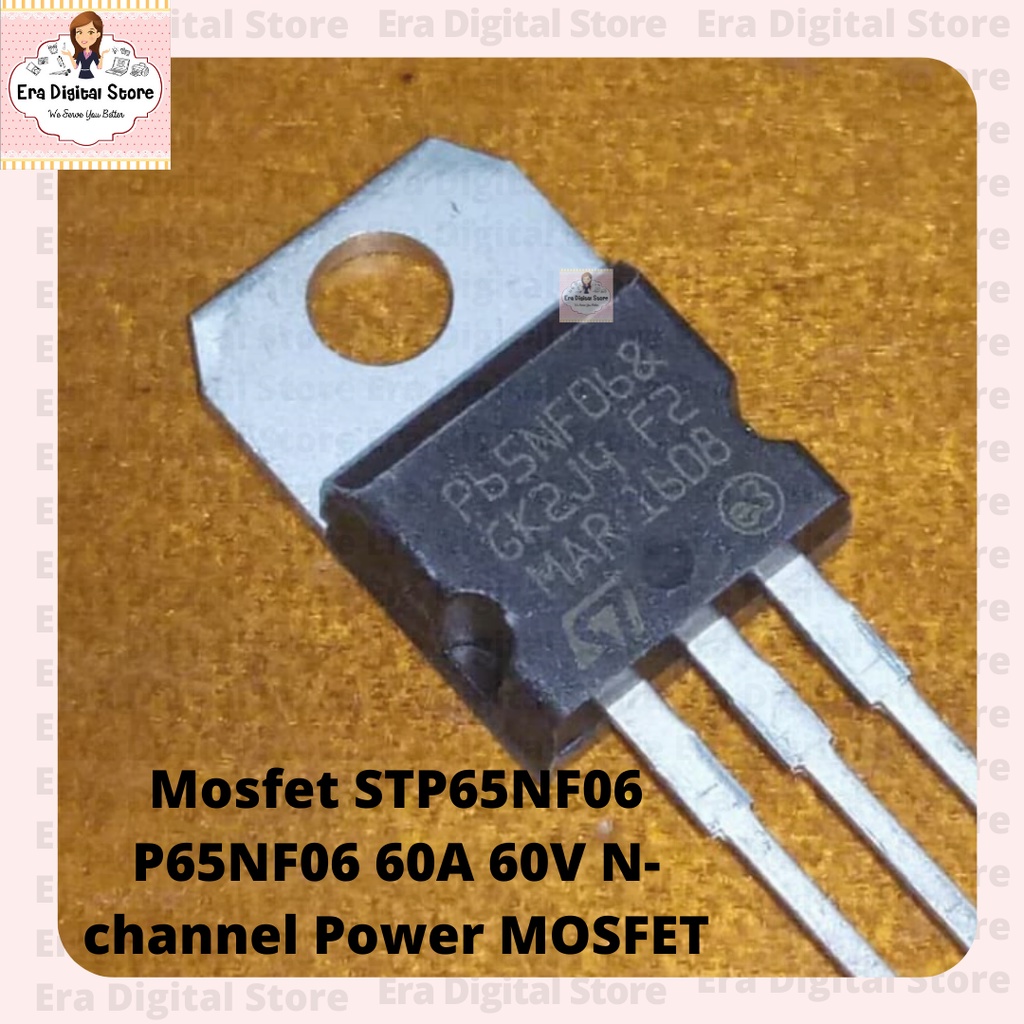 Mosfet STP65NF06 P65NF06 60A 60V N-channel Power MOSFET