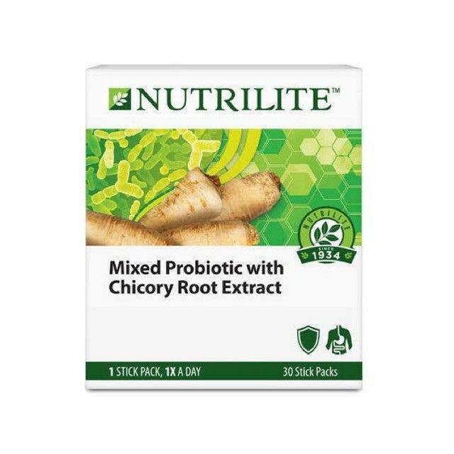 ของแท้ Mixed Probiotic with Chicory Root Extract ปรับสมดุลแบคทีเรียในร่างกายให้เป็นปกติ ขับถ่าย บรรจุ 30 ซอง