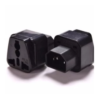 UNIADAPTER อแดปเตอร์ IEC 320 C14 to Universal Female Adapter By Vnix Group