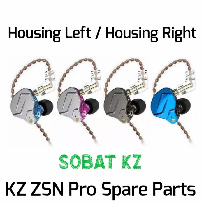 Kz ZSN PRO Unit SPARE PARTS KZ ZSN PRO ซ้าย KZ ZSN PRO ขวา