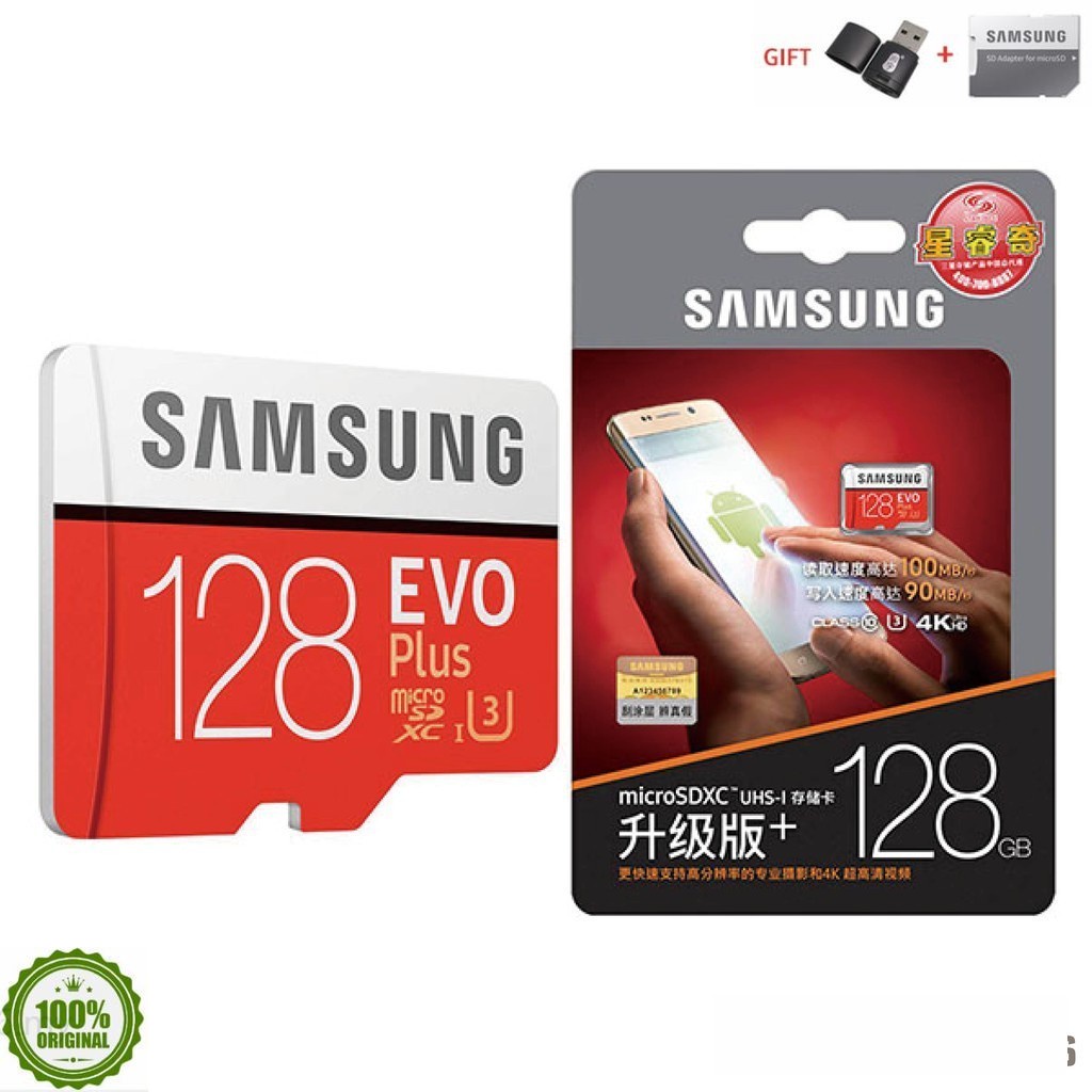 ⌚TOP SELLER⌚ SAMSUNG EVO+ Micro SD 32G 64GB 128GB Memory Card C10 UHS-I TF/SD Cards