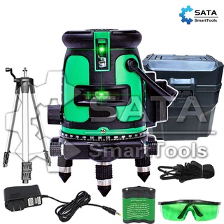 SA เครื่องวัดระดับเลเซอร์ ระดับน้ำเลเซอร์ 5 เส้น 360 องศา ใช้วัดรอบทิศทาง 360 องศา ความสว่างสูง ความแม่นยำสูง