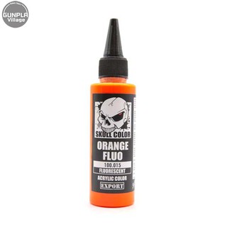 Skull Color 100.015 Orange Fluo 60 ml (Fluorescent) 8853100903151 (สี)