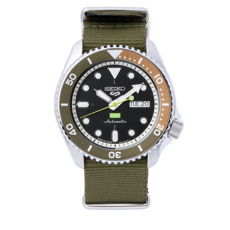 SEIKO 5 SPORTS HUF LIMITED EDITION OLIVE (Limited 1000 เรือน )