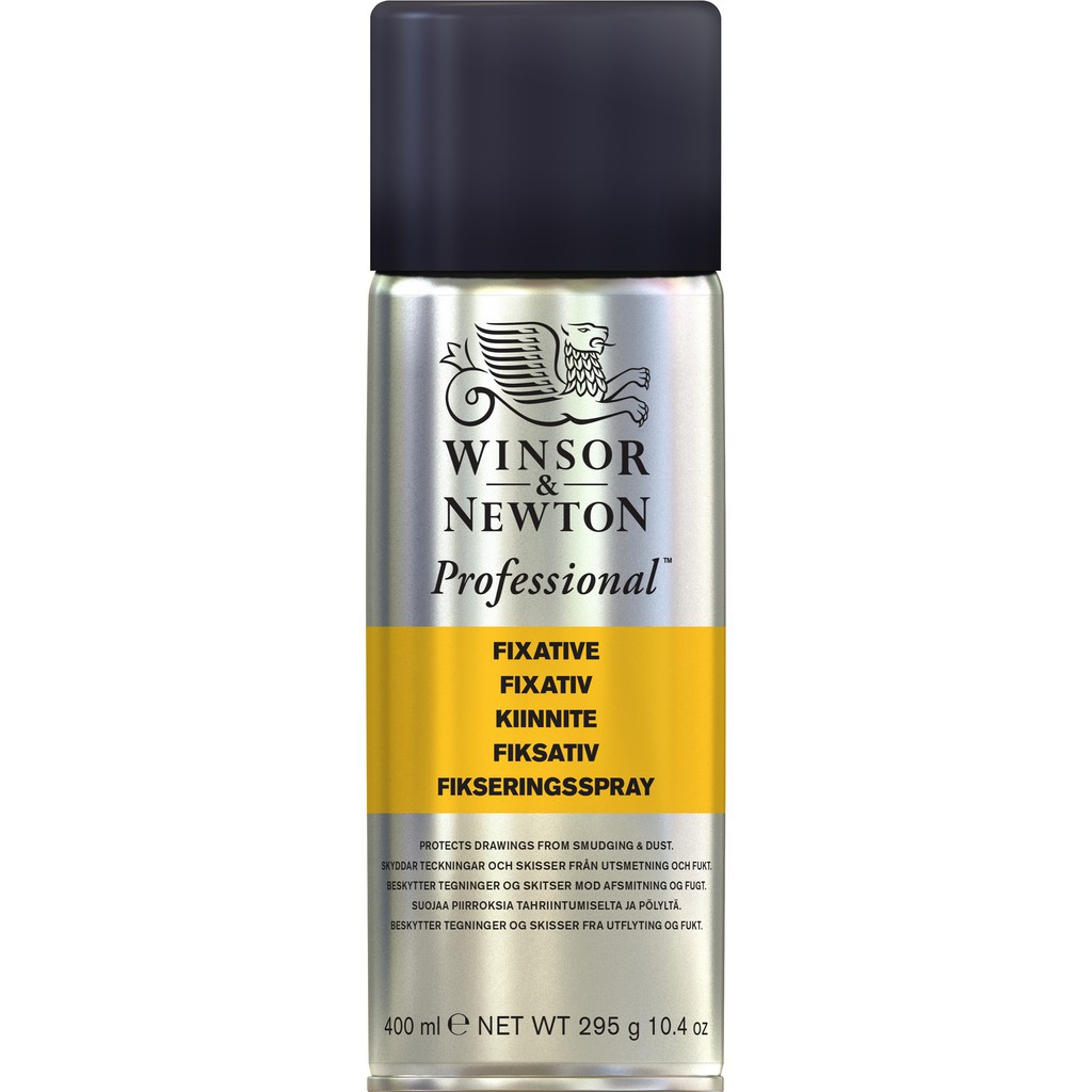 (พรีออเดอร์ 7-10 วัน)สเปรย์ปกป้องภาพสเก็ท 400ml ตรา Winsor & Newton Professional Fixative
