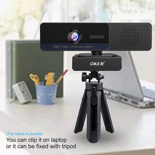 Oker webcam Full HD1080p Fix focus รุ่น928